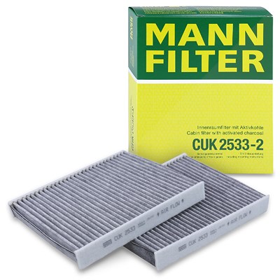 Mann-filter Filter, Innenraumluft [Hersteller-Nr. CUK2533-2] für Rolls-royce, Alpina, BMW von MANN-FILTER