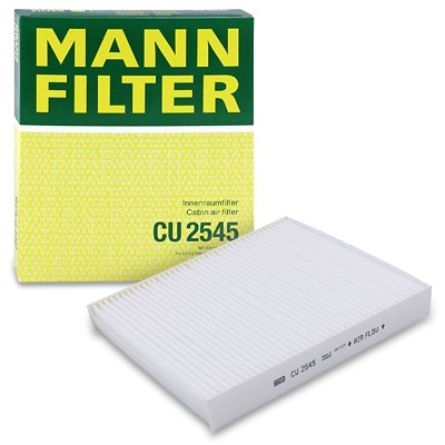 Mann-filter Filter, Innenraumluft [Hersteller-Nr. CU2545] für Audi, Mercedes-Benz, Puch, Seat, Skoda, VW von MANN-FILTER