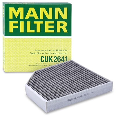 Mann-filter Filter, Innenraumluft [Hersteller-Nr. CUK2641] für Audi, Bentley von MANN-FILTER