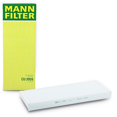 Mann-filter Filter, Innenraumluft [Hersteller-Nr. CU3955] für VW, Audi von MANN-FILTER