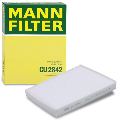 Mann-filter Filter, Innenraumluft [Hersteller-Nr. CU2842] für Audi, Porsche, VW von MANN-FILTER