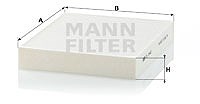 Mann-filter Filter, Innenraumluft [Hersteller-Nr. CU2442] für Cadillac, Chevrolet, Opel, Saab, Vauxhall von MANN-FILTER