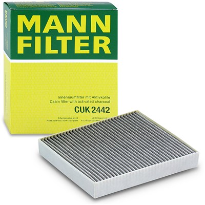 Mann-filter Filter, Innenraumluft [Hersteller-Nr. CUK2442] für Vauxhall, Opel, Cadillac, Chevrolet, Saab von MANN-FILTER