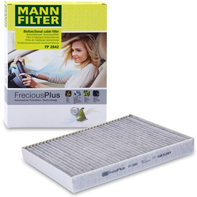 Mann-filter Filter, Innenraumluft FreciousPlus [Hersteller-Nr. FP2842] für Audi, Porsche, VW von MANN-FILTER