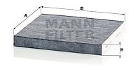 Mann-filter Filter, Innenraumluft [Hersteller-Nr. CUK2362] für Hyundai, Kia von MANN-FILTER