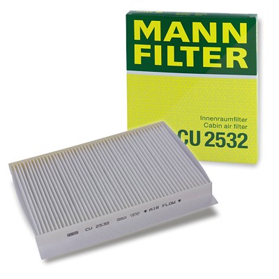 Mann-filter Filter, Innenraumluft [Hersteller-Nr. CU2532] für Hyundai, Kia von MANN-FILTER