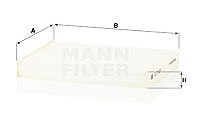 Mann-filter Filter, Innenraumluft [Hersteller-Nr. CU21009] für Kia von MANN-FILTER