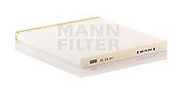 Mann-filter Filter, Innenraumluft [Hersteller-Nr. CU23011] für Nissan von MANN-FILTER