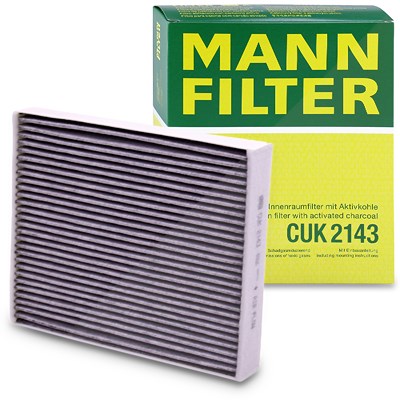 Mann-filter Filter, Innenraumluft [Hersteller-Nr. CUK2143] für Opel von MANN-FILTER