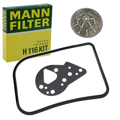 Mann-filter Hydraulikfiltersatz, Automatikgetriebe [Hersteller-Nr. H116KIT] für VW, Audi von MANN-FILTER