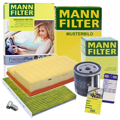 Mann-filter Inspektionspaket Filtersatz SET A für BMW von MANN-FILTER