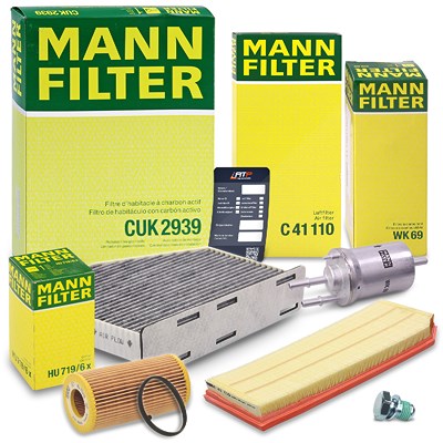 Mann-filter Inspektionspaket Filtersatz SET B für Skoda, VW, Seat, Audi von MANN-FILTER