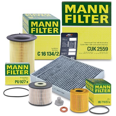 Mann-filter Inspektionspaket Filtersatz SET B für Ford von MANN-FILTER