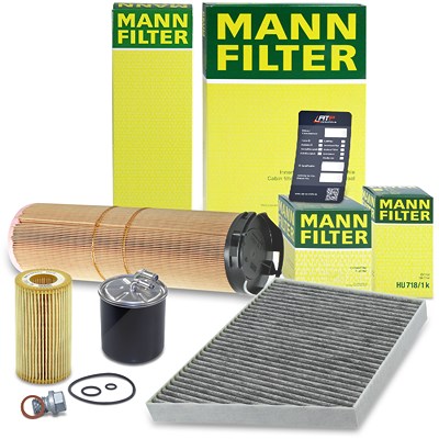 Mann-filter Inspektionspaket Filtersatz SET B für Mercedes-Benz von MANN-FILTER