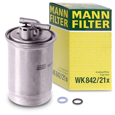 Mann-filter Kraftstofffilter [Hersteller-Nr. WK842/21x] für Audi von MANN-FILTER