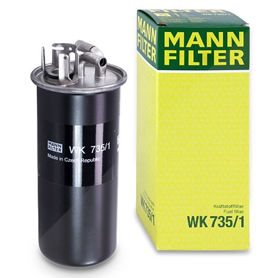 Mann-filter Kraftstofffilter [Hersteller-Nr. WK735/1] für Audi von MANN-FILTER