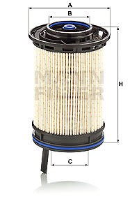 Mann-filter Kraftstofffilter [Hersteller-Nr. PU10011z] für Audi, Bentley, VW von MANN-FILTER
