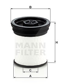 Mann-filter Kraftstofffilter [Hersteller-Nr. PU7006] für Chevrolet, Jeep, Lancia, Opel von MANN-FILTER