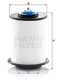 Mann-filter Kraftstofffilter [Hersteller-Nr. PU7012z] für Chevrolet, Opel von MANN-FILTER