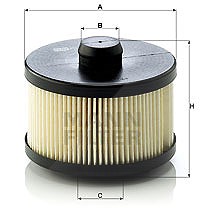 Mann-filter Kraftstofffilter [Hersteller-Nr. PU10001x] für Chrysler, Mercedes-Benz von MANN-FILTER