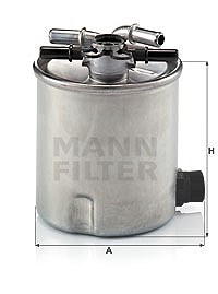 Mann-filter Kraftstofffilter [Hersteller-Nr. WK9008] für Dacia, Renault, Suzuki von MANN-FILTER