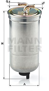 Mann-filter Kraftstofffilter [Hersteller-Nr. WK853/16] für Honda von MANN-FILTER