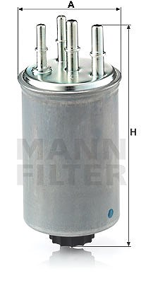 Mann-filter Kraftstofffilter [Hersteller-Nr. WK829/4] für Land Rover von MANN-FILTER