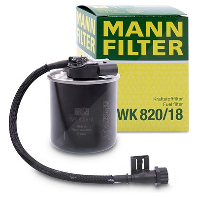 Mann-filter Kraftstofffilter [Hersteller-Nr. WK820/18] für Mercedes-Benz von MANN-FILTER