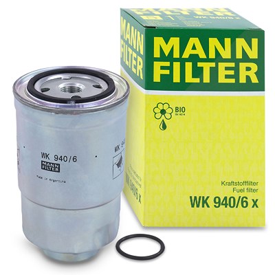 Mann-filter Kraftstofffilter [Hersteller-Nr. WK940/6x] für Chrysler, Dodge, Ford, Jeep, Nissan, Plymouth, Suzuki, Toyota von MANN-FILTER