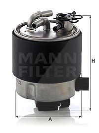 Mann-filter Kraftstofffilter [Hersteller-Nr. WK9026] für Nissan von MANN-FILTER