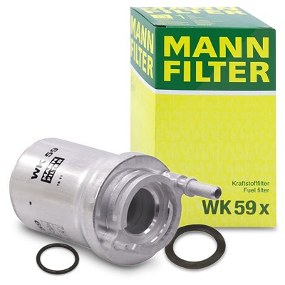 Mann-filter Kraftstofffilter [Hersteller-Nr. WK59x] für Audi, Seat, Skoda, VW von MANN-FILTER