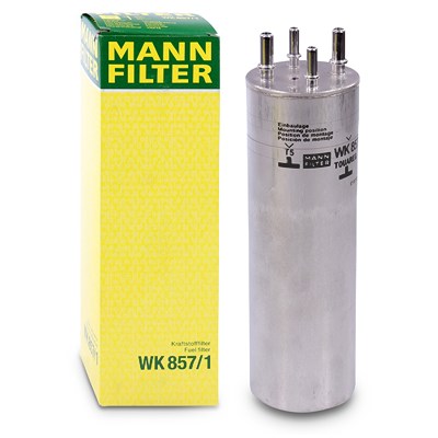 Mann-filter Kraftstofffilter [Hersteller-Nr. WK857/1] für VW von MANN-FILTER