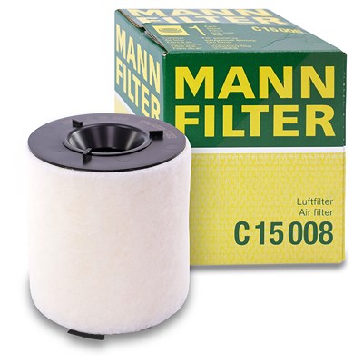 Mann-filter Luftfilter [Hersteller-Nr. C15008] für Audi, Seat, Skoda, VW von MANN-FILTER