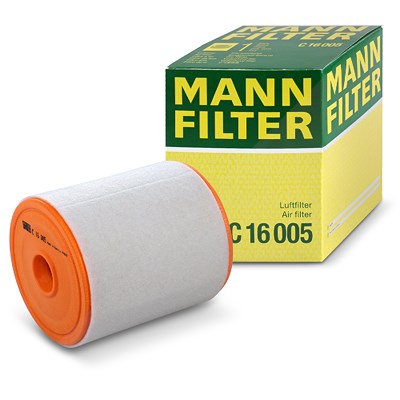 Mann-filter Luftfilter [Hersteller-Nr. C16005] für Audi von MANN-FILTER