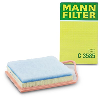 Mann-filter Luftfilter [Hersteller-Nr. C3585] für Citroën, Fiat, Peugeot, Mitsubishi, Toyota von MANN-FILTER