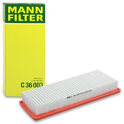 Mann-filter Luftfilter [Hersteller-Nr. C36003] für Citroën, Ds, Mini, Peugeot von MANN-FILTER