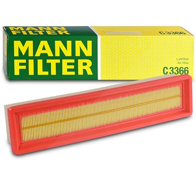 Mann-filter Luftfilter [Hersteller-Nr. C3366] für Dacia, Nissan, Renault von MANN-FILTER