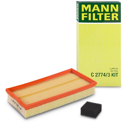 Mann-filter Luftfilter [Hersteller-Nr. C2774/3KIT] für Ford von MANN-FILTER