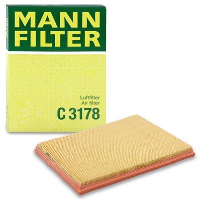 Mann-filter Luftfilter [Hersteller-Nr. C3178] für Opel von MANN-FILTER