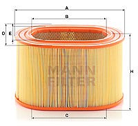 Mann-filter Luftfilter [Hersteller-Nr. C24135] für Mitsubishi von MANN-FILTER