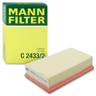 Mann-filter Luftfilter [Hersteller-Nr. C2433/2] für Nissan, Renault von MANN-FILTER