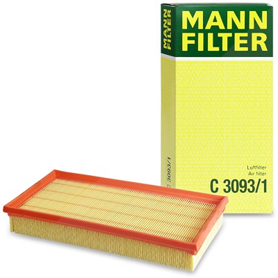 Mann-filter Luftfilter [Hersteller-Nr. C3093/1] für Seat, Skoda, VW von MANN-FILTER