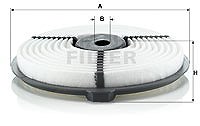 Mann-filter Luftfilter [Hersteller-Nr. C2223] für Subaru, Suzuki von MANN-FILTER