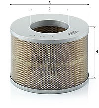 Mann-filter Luftfilter [Hersteller-Nr. C22267] für Toyota von MANN-FILTER