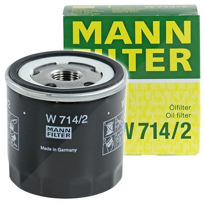 Mann-filter Ölfilter [Hersteller-Nr. W714/2] für Autobianchi, Alfa Romeo, Fiat, Lancia, Seat von MANN-FILTER