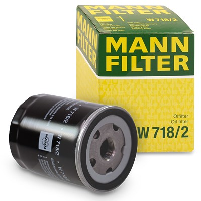 Mann-filter Ölfilter [Hersteller-Nr. W718/2] für Alfa Romeo, Fiat, Lancia von MANN-FILTER