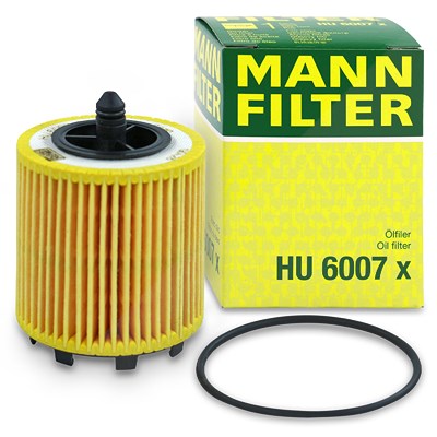 Mann-filter Ölfilter [Hersteller-Nr. HU6007x] für Alfa Romeo, Cadillac, Chevrolet, Fiat, Opel, Saab von MANN-FILTER