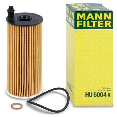 Mann-filter Ölfilter [Hersteller-Nr. HU6004x] für BMW, Alpina, Toyota, Mini von MANN-FILTER