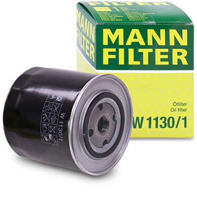 Mann-filter Ölfilter [Hersteller-Nr. W1130/1] für Audi, VW von MANN-FILTER