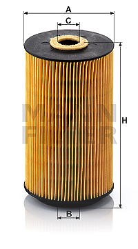 Mann-filter Ölfilter [Hersteller-Nr. HU942/1x] für Audi von MANN-FILTER